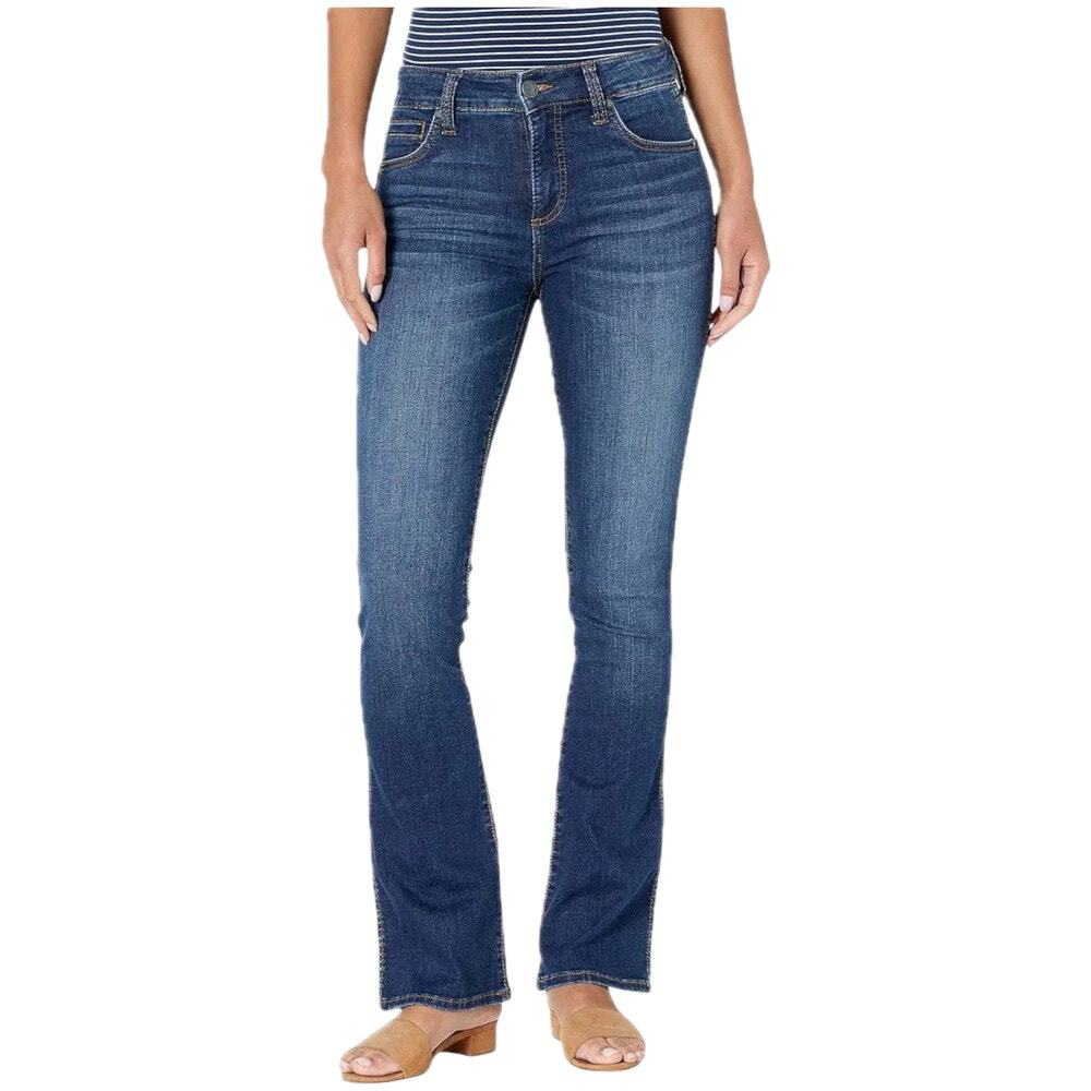 KUT from the Kloth Natalie Bootcut Medium Blue Stretch Denim Jeans Size 4